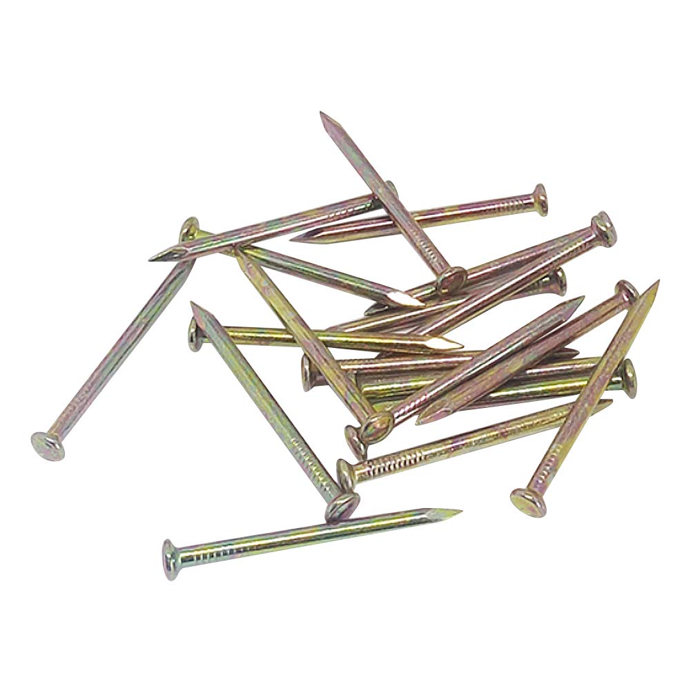 **20-130mm Steel Cement Nails - Hardened Ribbed Concrete Masonry Nails for Wood, Hard Walls & Photo Frames (19-960 Pcs) - Ideal for Construction, Hanging & DIY Projects**