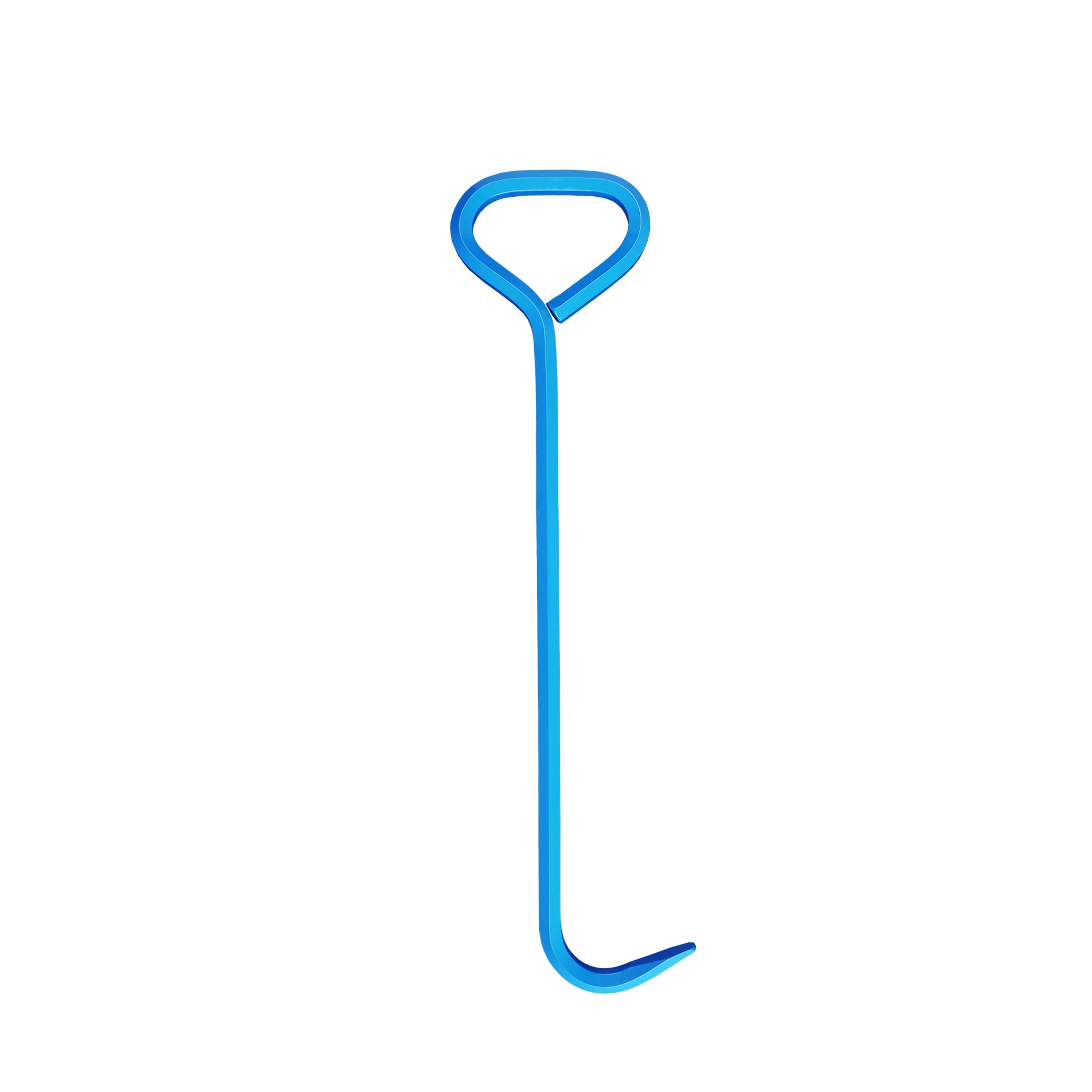 Heavy Duty Manhole Hook - 24 Inch Steel Construction Hook for Sewer & Drain Access - Perfect for Utility Workers, Plumbers & Construction Professionals
