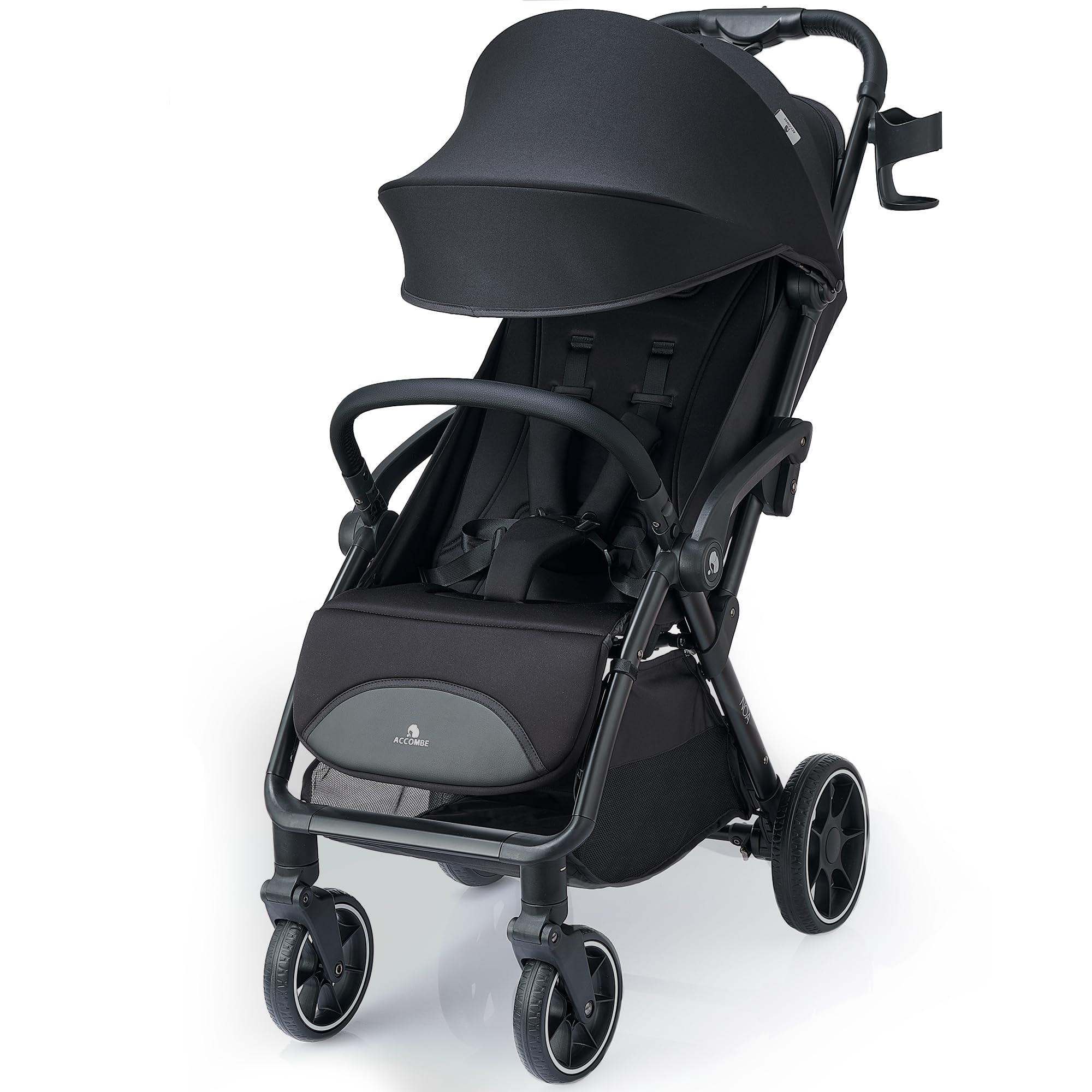 **Ultra-Compact Self-Folding Travel Stroller for Toddlers 0-36 Months – Lightweight, Adjustable Backrest & Oversized Canopy – Perfect for Air Travel, Shopping & City Walks**