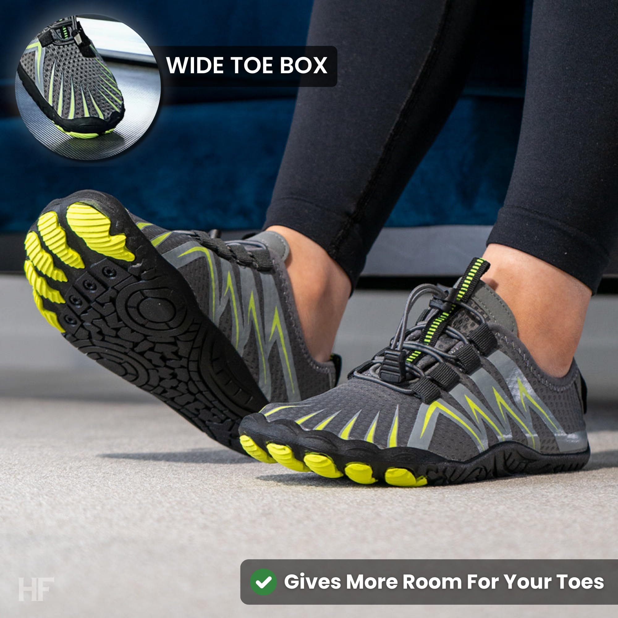 Panthera Max - Lightweight Barefoot Shoes for Men & Women | Non-Slip, Quick-Dry & Breathable | Wide Toe Box Design | Perfect for Running, Walking & Outdoor Activities | Unisex Fashion Sneakers