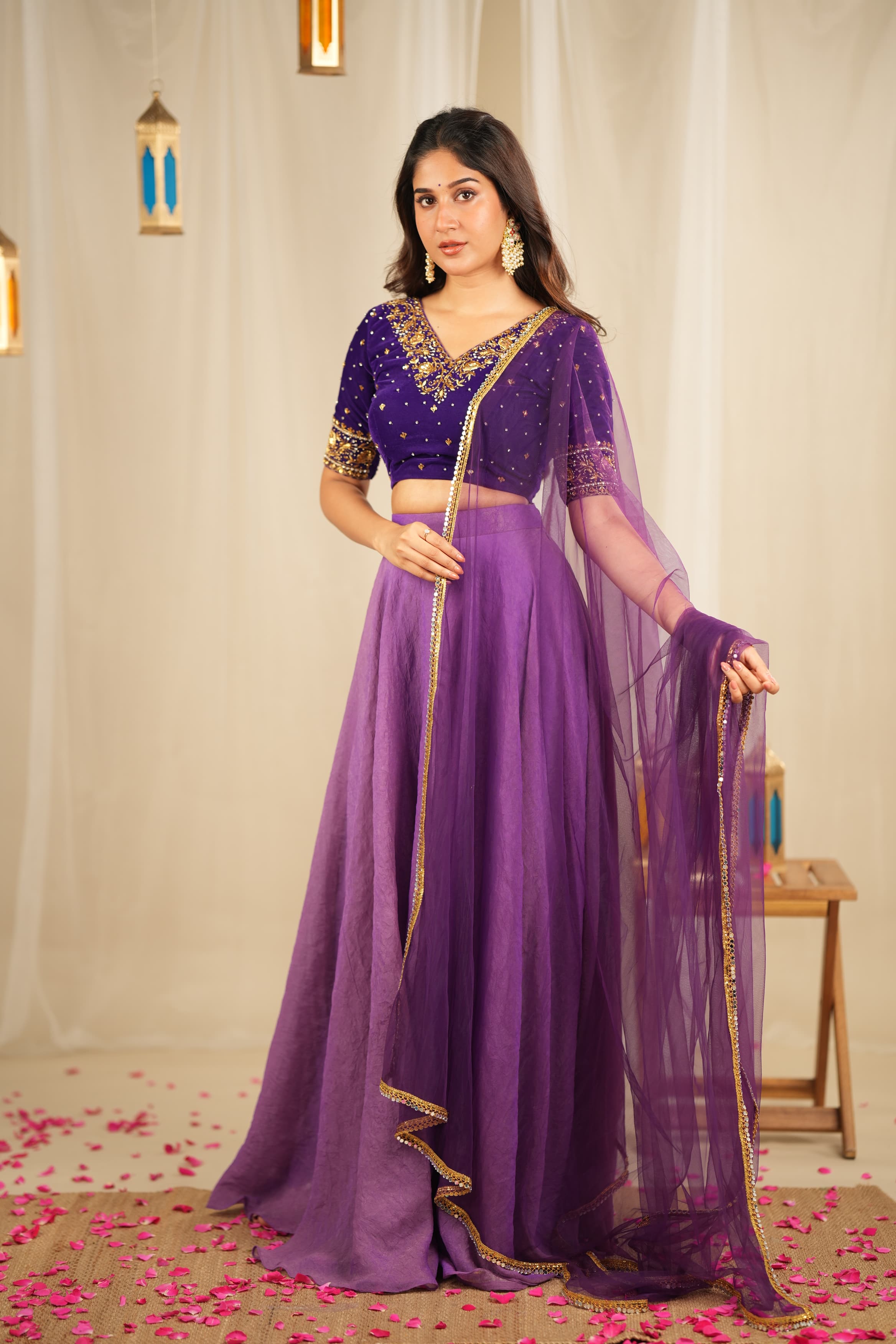 DD662 Saranya Premium Designer Lehenga Choli for Women - Elegant Indian Bridal Wear for Weddings, Festivals & Special Occasions