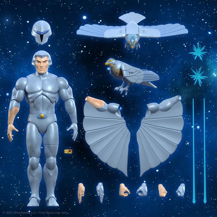SilverHawks ULTIMATES! Quicksilver Action Figure - Collectible 6-Inch Superhero Toy for Marvel Fans | Perfect for Display, Gifts & Comic Book Collections