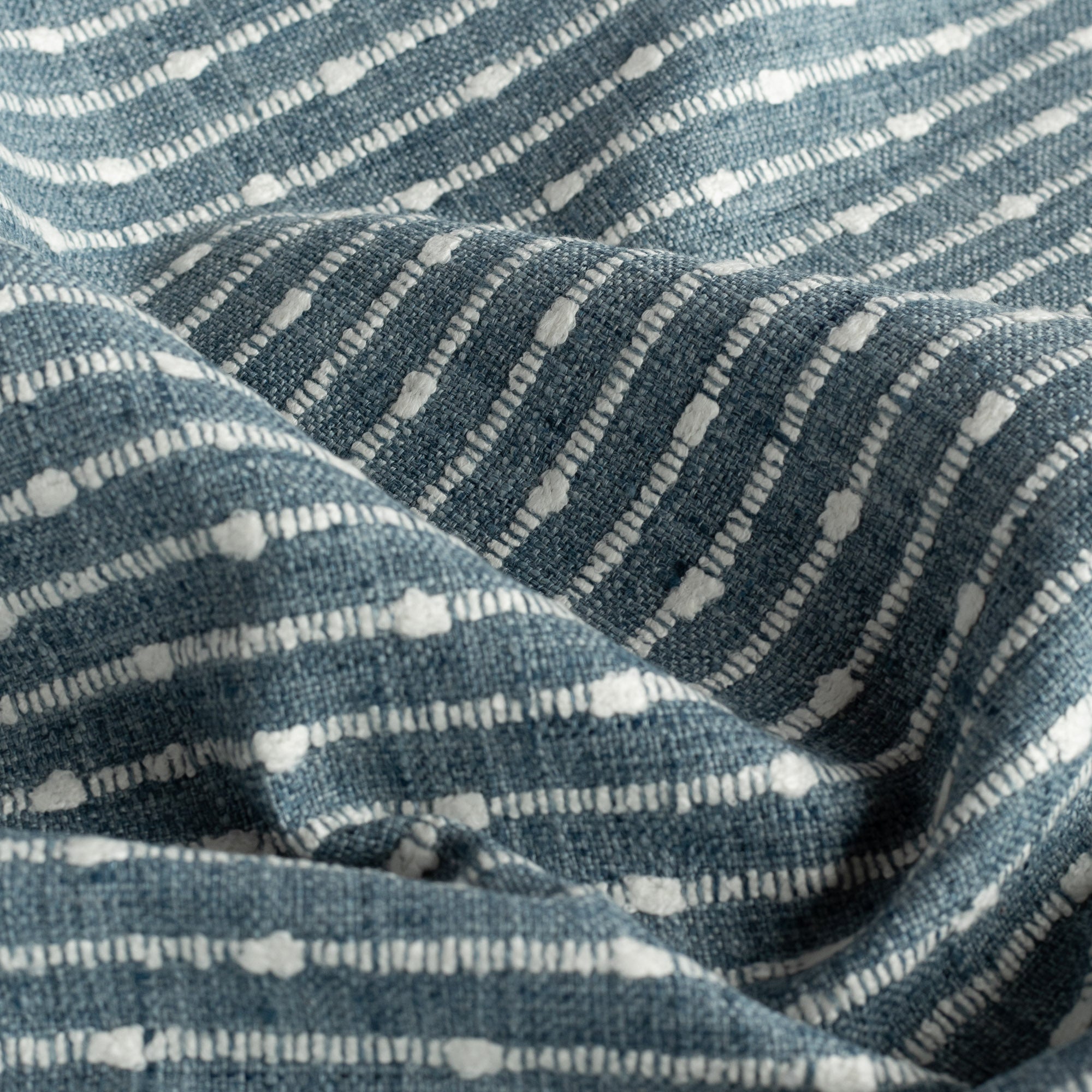Premium Arren Stripe Fabric - Soft Chambray Cotton Material for Clothing & Home Decor | Perfect for Shirts, Dresses, Curtains & DIY Sewing Projects