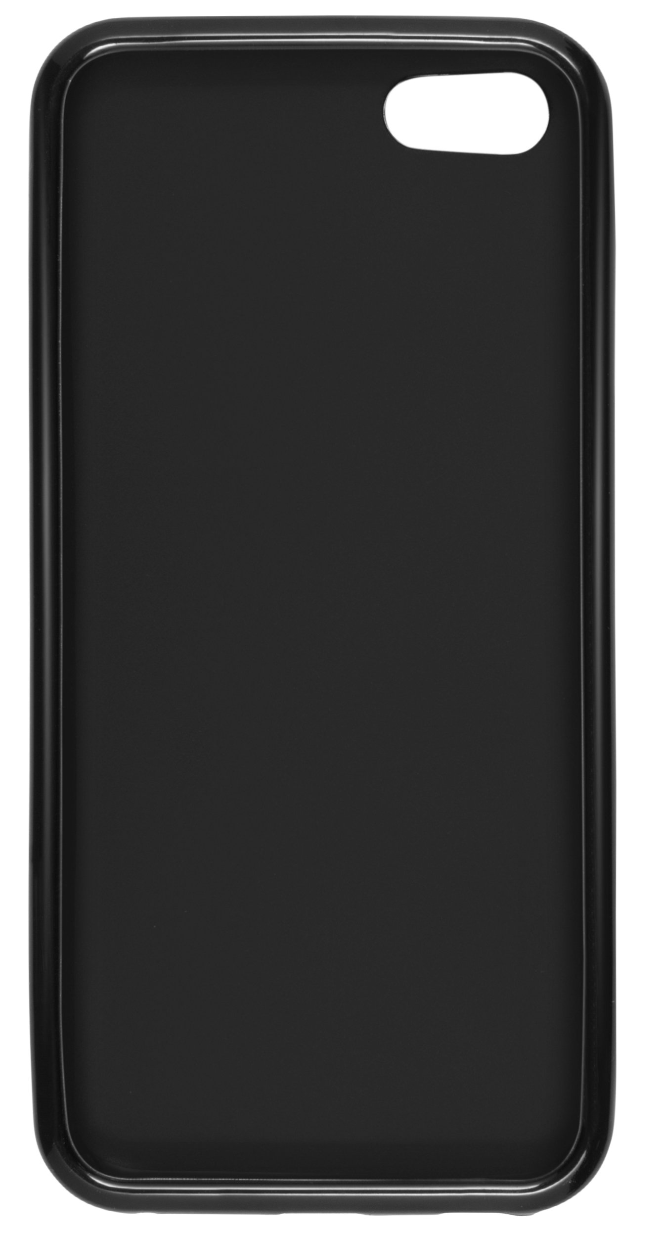 Mumbi Shockproof Matte Black Protective Case for iPhone 5 - Slim Fit, Anti-Scratch Cover with Raised Edges | Perfect for Everyday Use, Travel & Outdoor Activities