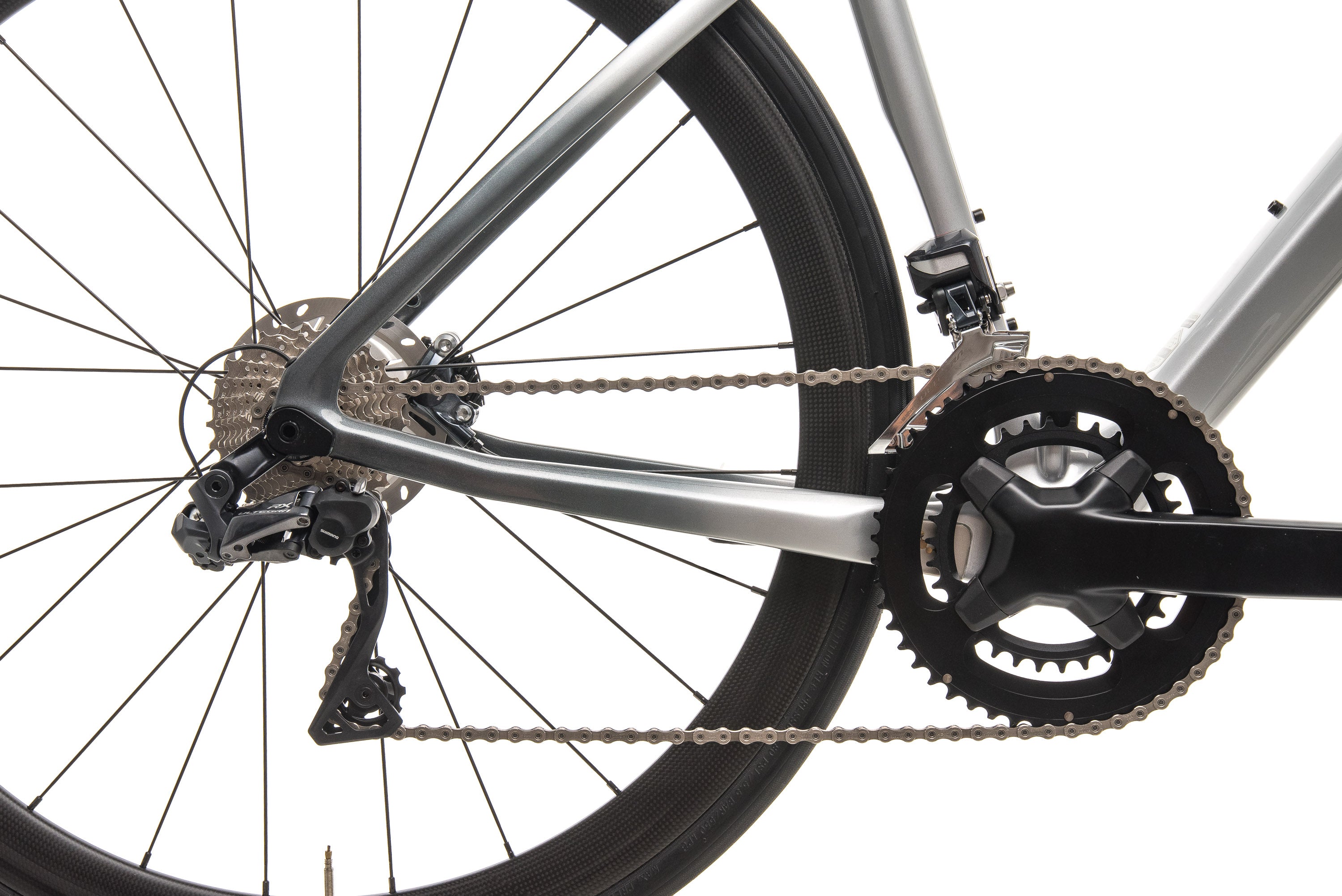 Argon 18 Krypton GF Disc Di2 Road Bike - Mercedes Benz Inspired Silver Finish - 2019 Model - Medium Size - Perfect for Racing, Commuting & Endurance Cycling