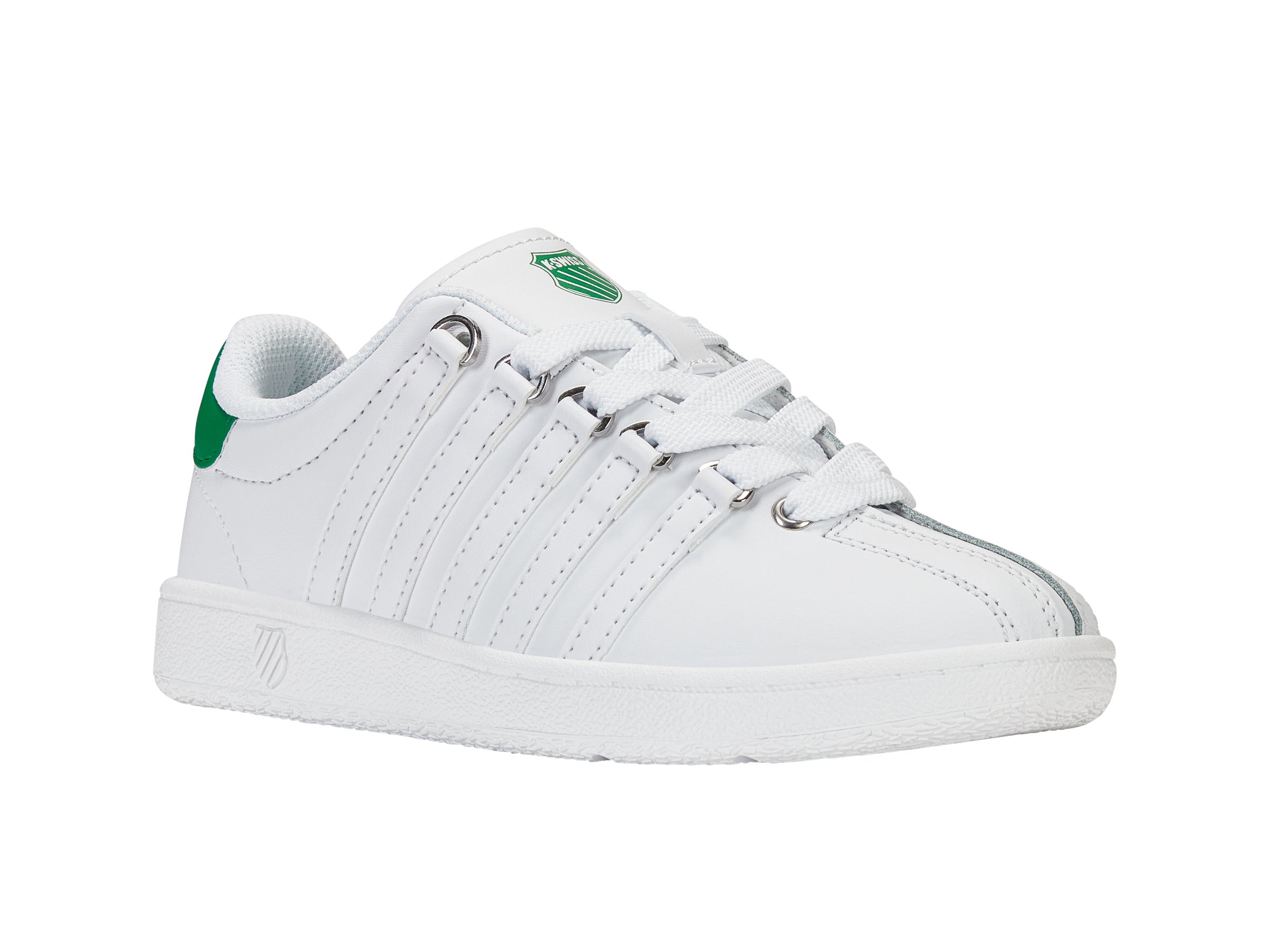 Classic VN White/Green Sneakers - Comfortable Casual Shoes for Men & Women | Perfect for Running, Walking, and Everyday Wear