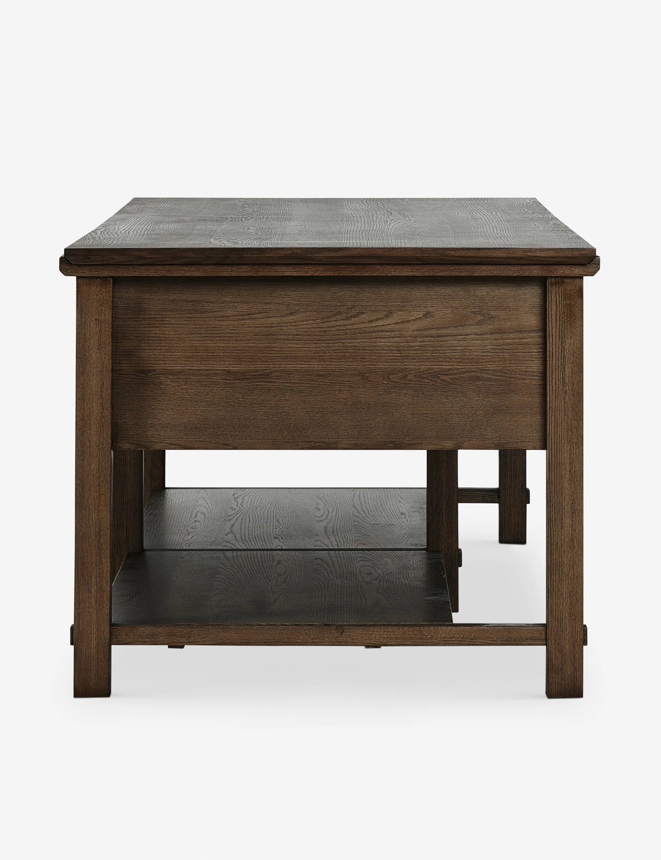 Burke Kitchen Island with Storage - Modern Rolling Kitchen Cart with Butcher Block Top for Small Spaces - Perfect for Food Prep, Dining & Extra Counter Space in Apartments & Tiny Homes