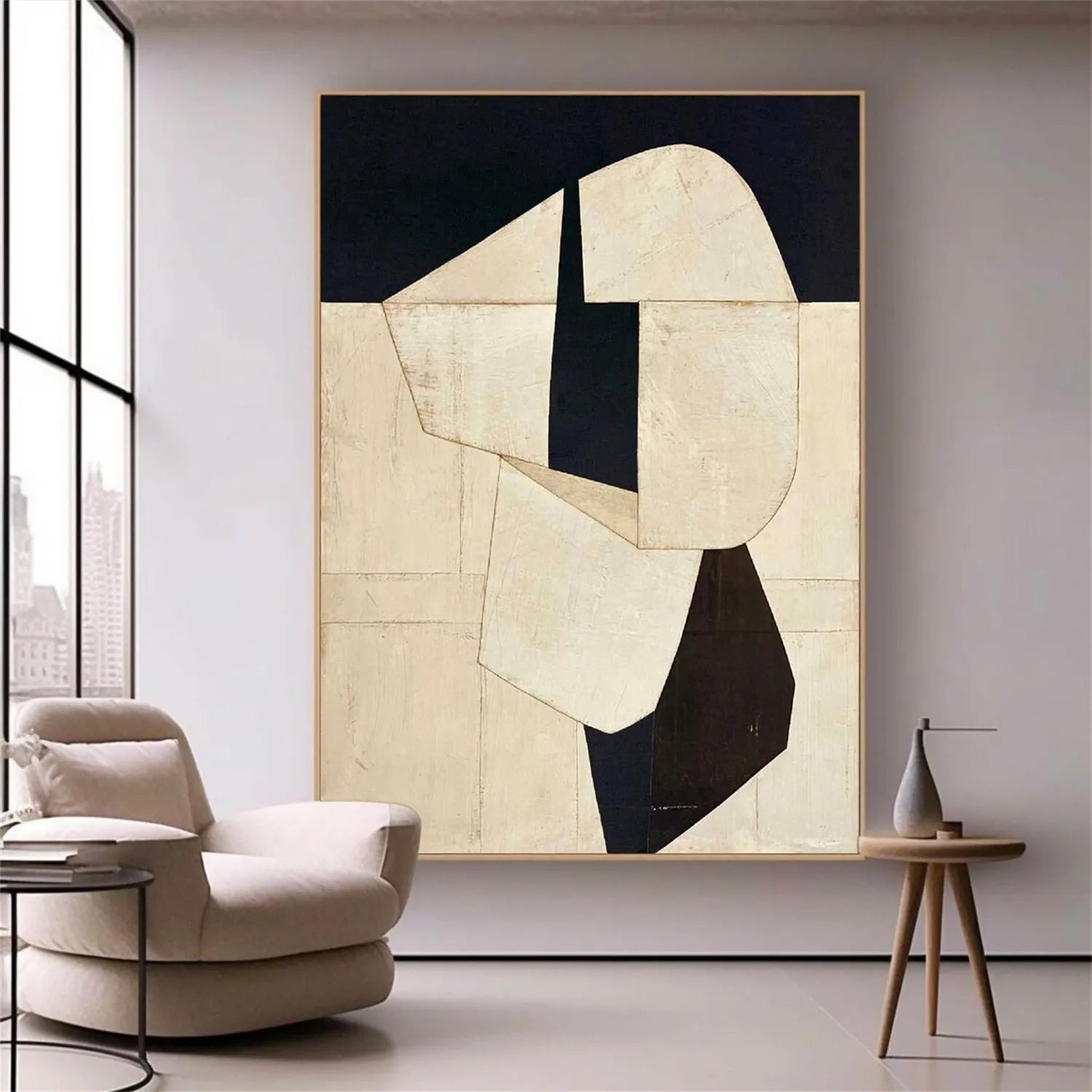 Abstract Tranquility Art Painting #WS157 - Modern Canvas Wall Art for Living Room, Bedroom & Office Decor