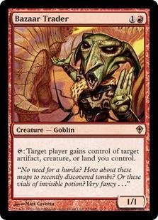 Magic: The Gathering Bazaar Trader Card - Worldwake Expansion | MTG Trading Card Game for Collectors & Players - Perfect for Deck Building & Casual Play