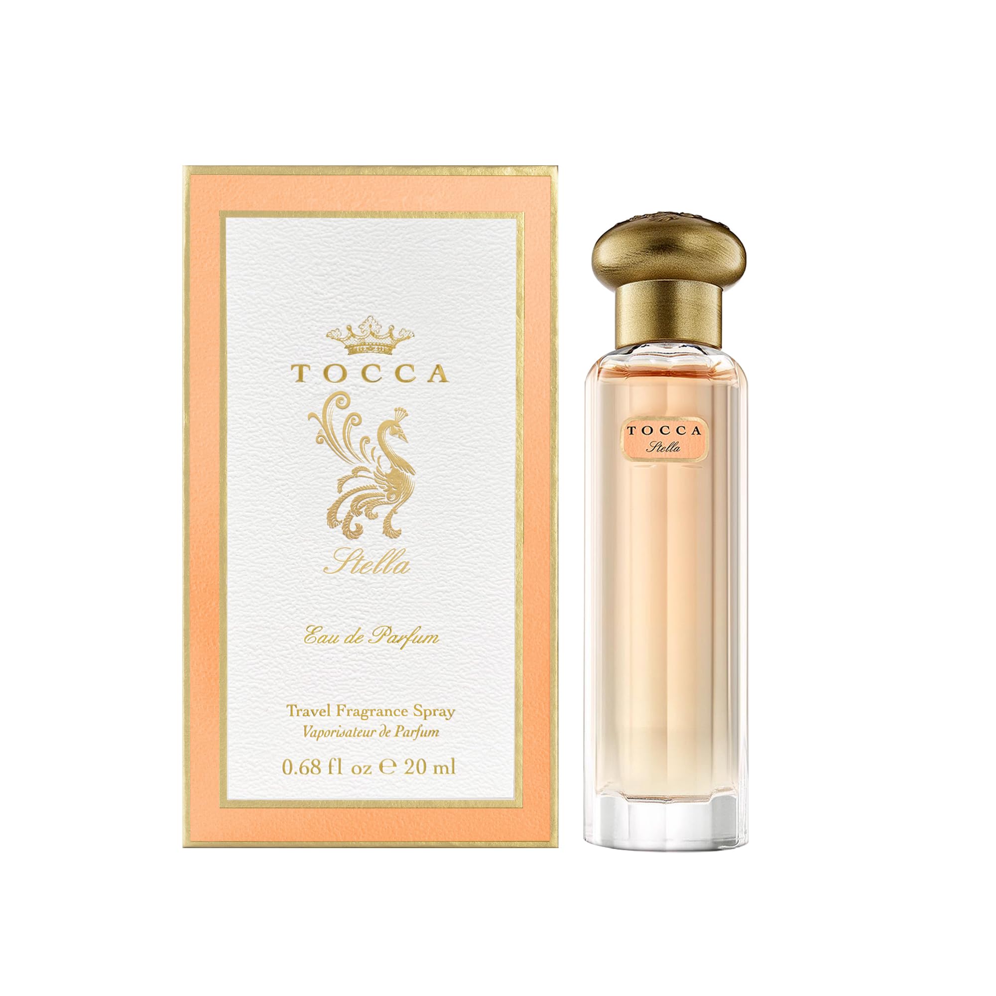 Tocca Stella Dry Body Oil (100ml) & Eau de Parfum (20ml) Set - Fresh Floral Scent with Blood Orange, Freesia & Spicy Lily Notes | Moisturizing Body Oil & Perfume Gift Set for Women | Perfect for Daily Use, Special Occasions & Travel