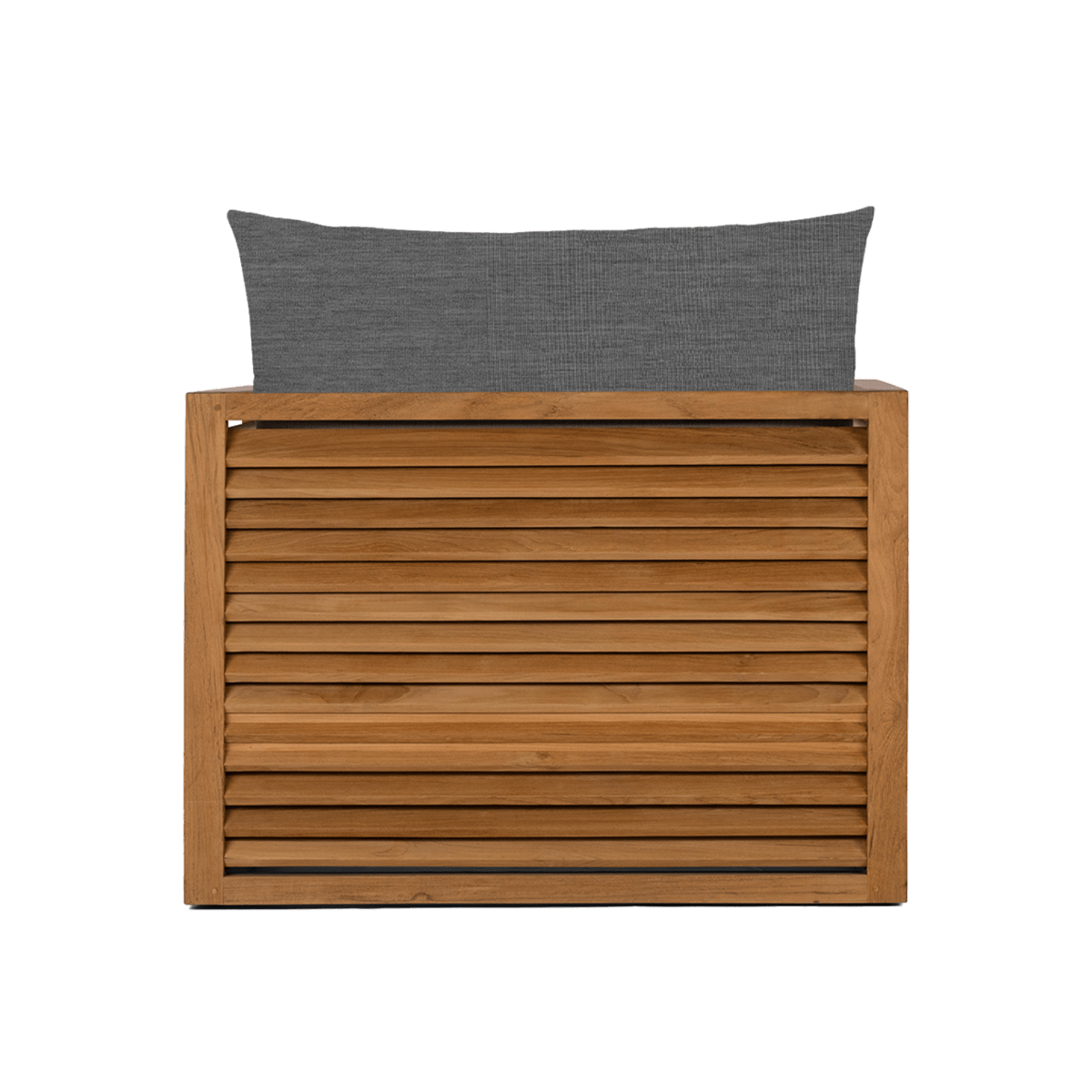 Modern Louver Lounge Chair - Adjustable Reclining Patio Furniture for Outdoor Relaxation | Perfect for Poolside, Garden, and Backyard Lounging