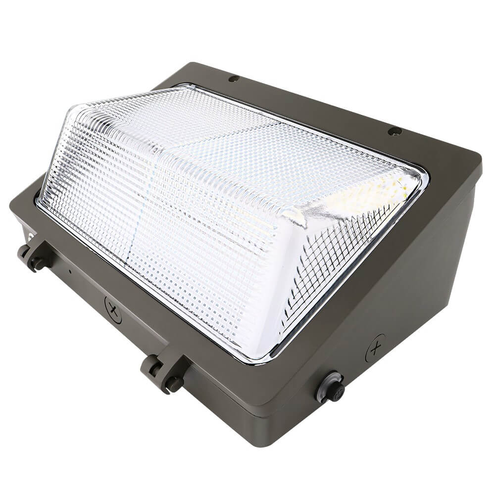 Konlite KWPT LED Wall Pack Light 90W/76W/45W Selectable - 12,900 Lumens - 5000K/4000K/3000K Color Temperature - Dimmable - 120-277V - 320W Equivalent - Outdoor Security Lighting for Warehouse, Parking Lot & Building Exterior