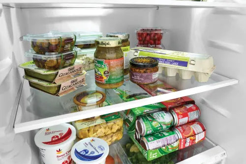 Frigidaire FFHT1822UV 17.6 Cu. Ft. Top Freezer Refrigerator - Energy Efficient Stainless Steel Appliance for Kitchen, Home & Office Use