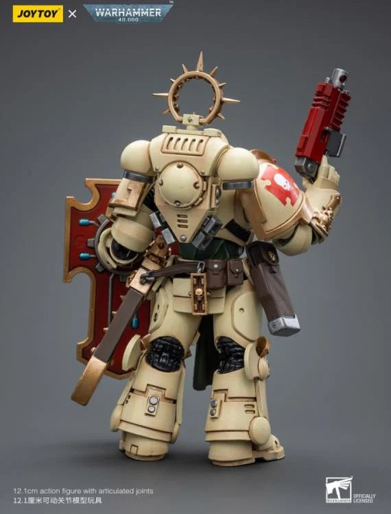 JOYTOY Warhammer 40k Dark Angels Bladeguard Veteran Action Figure - Collectible Miniature for Tabletop Gaming & Display