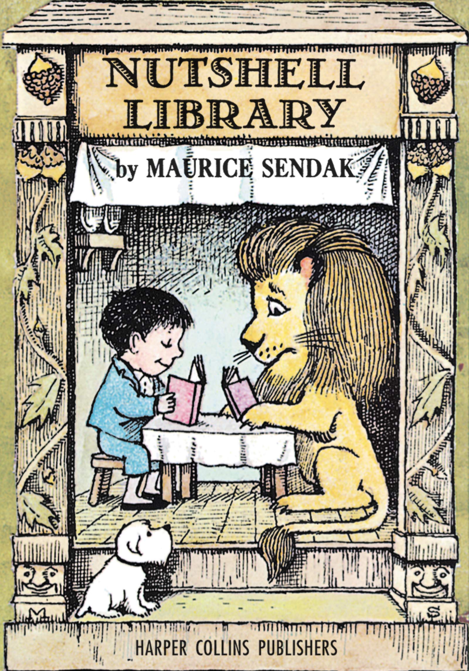 Nutshell Library Book Set: Alligators All Around, Chicken Soup With Rice, One Was Johnny, Pierre - Classic Children's Books for Bedtime Reading & Early Learning
