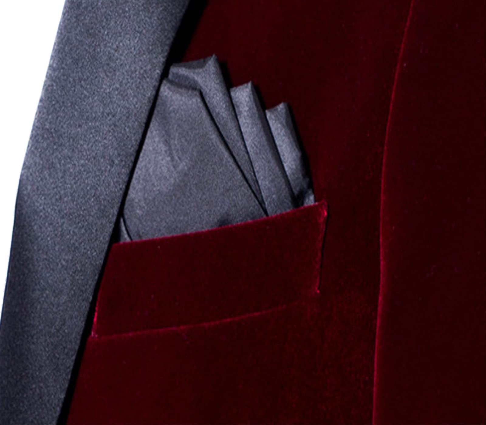 GATMSTZ Men's Formal Velvet Tuxedo Jacket - Single Button Peak Lapel Wedding Suit for Prom, Gala & Evening Events - Perfect for Weddings, Parties & Special Occasions