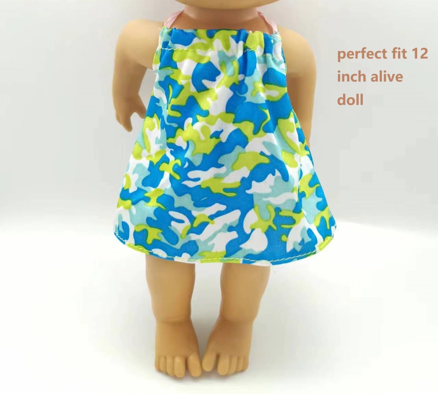 12 Inch Reborn Baby Doll Clothes Set for Boys - Outfit, Shoes & Accessories for 10-12 Inch Alive Boy Dolls (Pattern-5) - Perfect for Dress Up, Role Play & Collecting