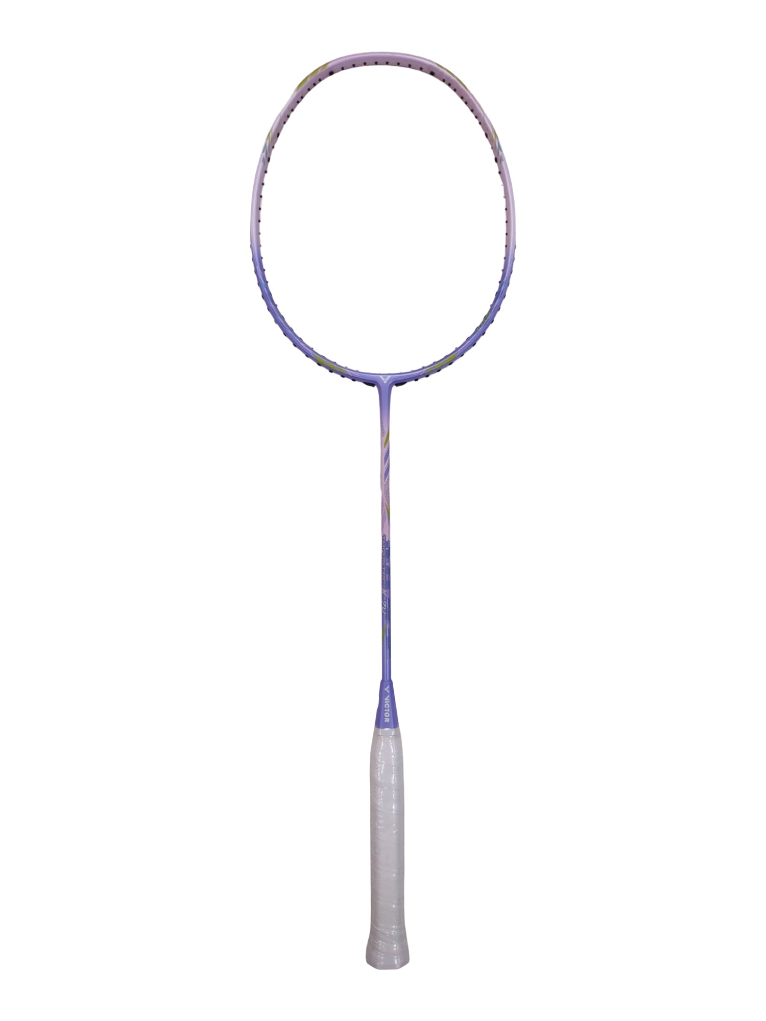 Victor Thruster K 7U Professional Badminton Racket - Lightweight Carbon Fiber Shuttlecock Racket for Advanced Players - Perfect for Tournaments & Training Sessions