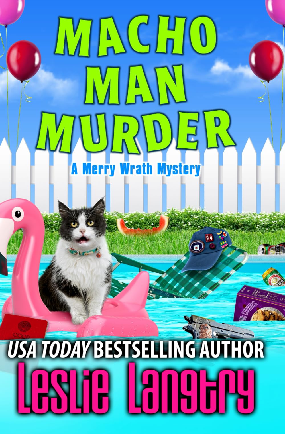 Macho Man Murder (Merry Wrath Mysteries) - Cozy Mystery Novel for Adults | Perfect for Book Clubs & Weekend Reading