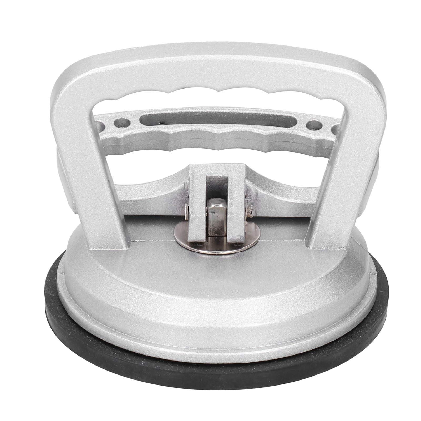 5in Aluminum Alloy Vacuum Suction Cup with Rubber Seal - Strong Grip for Glass, Mirrors, Tiles & Granite - Perfect for Lifting, Moving, Holding Heavy Objects in Construction & Home Improvement Projects