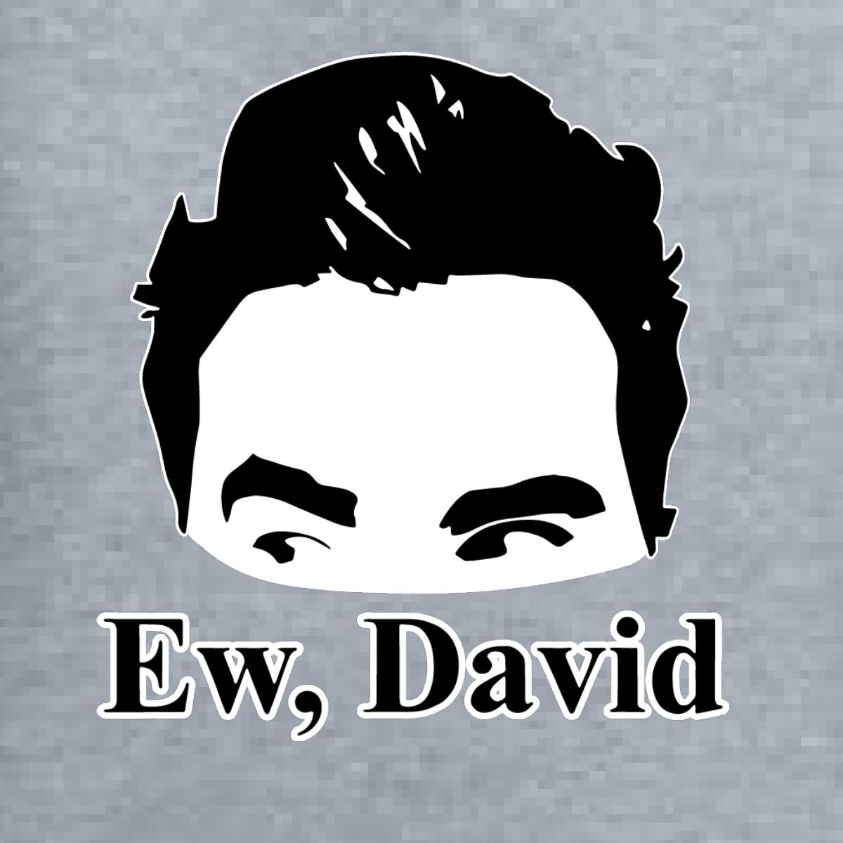 Wild Bobby Funny 'Ew, David' Meme Hoodie - Alexis & Moira Schitt's Creek Pop Culture Unisex Sweatshirt | Perfect for TV Show Fans, Comedy Lovers & Casual Wear