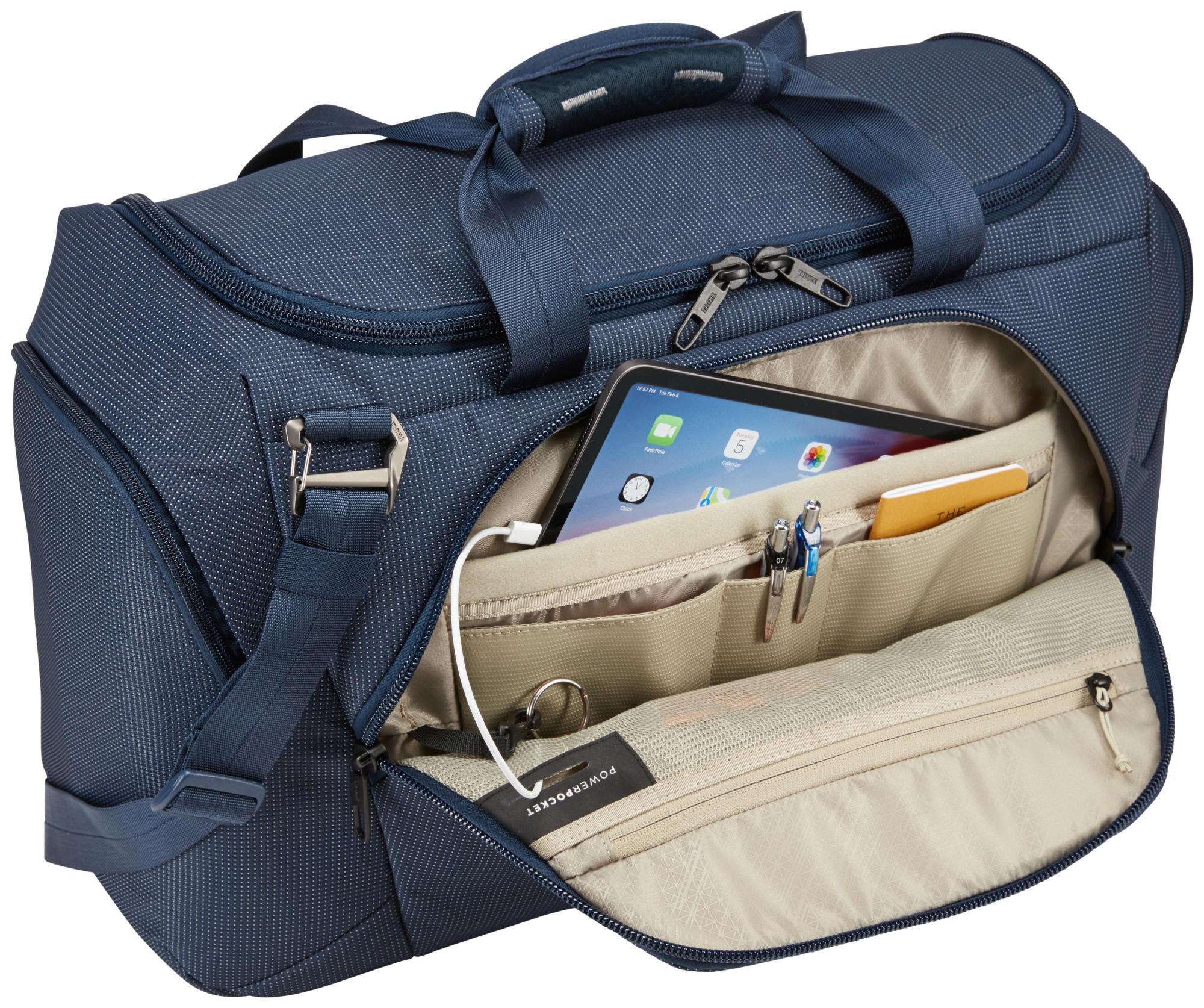 Thule Crossover 2 Duffel Bag 44L - Waterproof Travel Duffel for Camping, Hiking & Air Travel - Durable Carry-On Luggage with Shoulder Strap