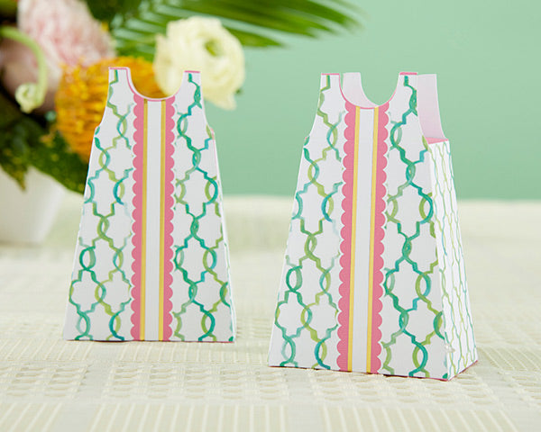 12-Pack Sundress Favor Boxes for Weddings, Baby Showers & Party Favors - Elegant Gift Packaging for Special Occasions