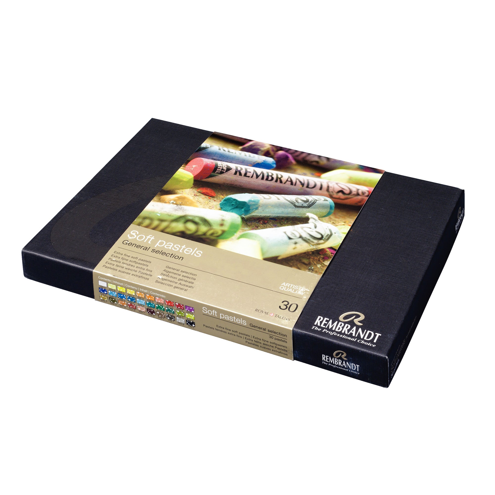 30-Piece Half-Length Soft Pastel Set - Vibrant Colors for Artists & Students | Perfect for Sketching, Drawing & Blending Techniques