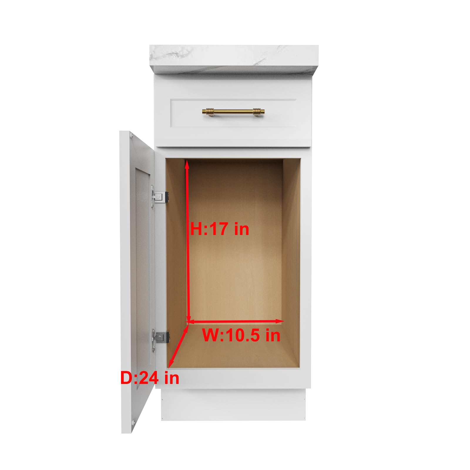 Heavy-Duty Wooden Pull Out Cabinet Organizer - 9