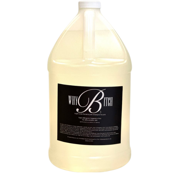 Bitch Sugar Scrub Facial Shampoo - 128oz Exfoliating & Cleansing for Face & Body - Perfect for Spa Day & Self Care Routine