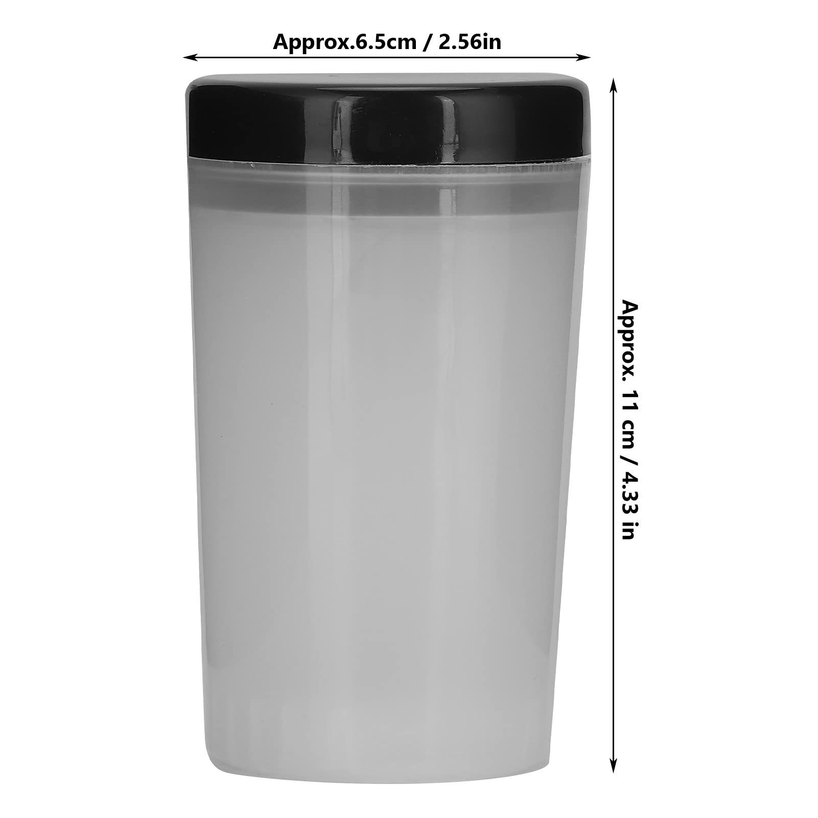 Professional Nail Art Brush Cleaner Holder - Spiral Cup with Transparent Dustproof Design for Nail Salon & Home Use | Perfect for Nail Art Line Cleaning & Brush Maintenance