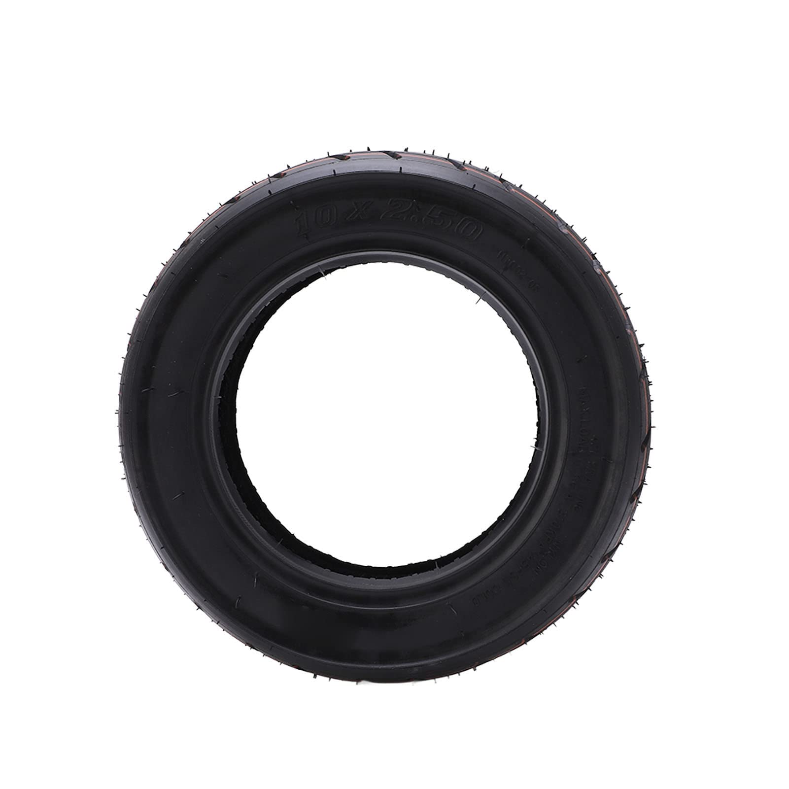 **10x2.5 Electric Scooter Tire - Heavy Duty Rubber Replacement Tire for Off-Road Racing - Explosion-Proof & Air-Filled - Perfect for Commuting & Adventure Rides**