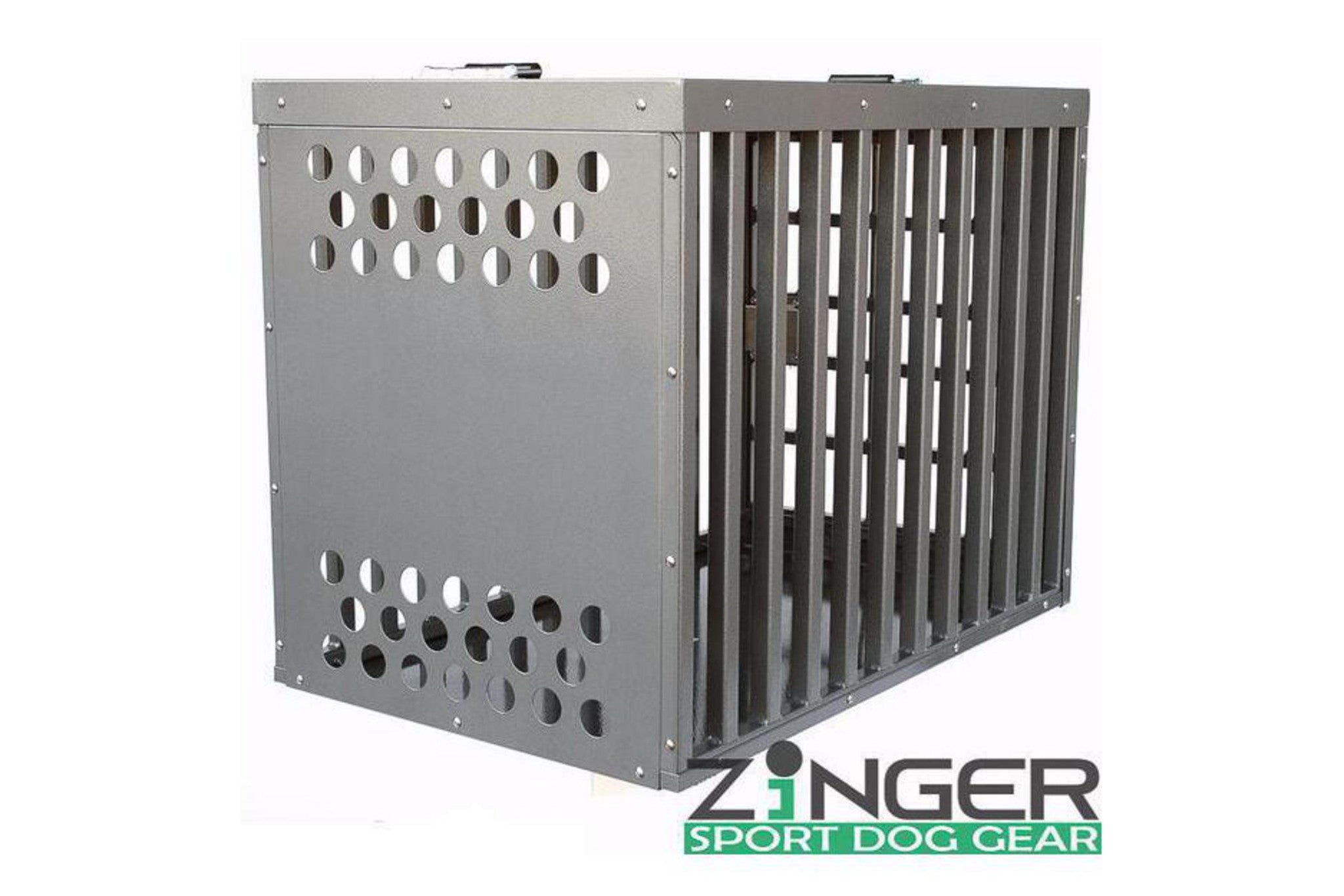 Heavy Duty Aluminum Dog Crate - Secure & Durable Pet Carrier for Large Dogs - Perfect for Travel, Training & Home Use