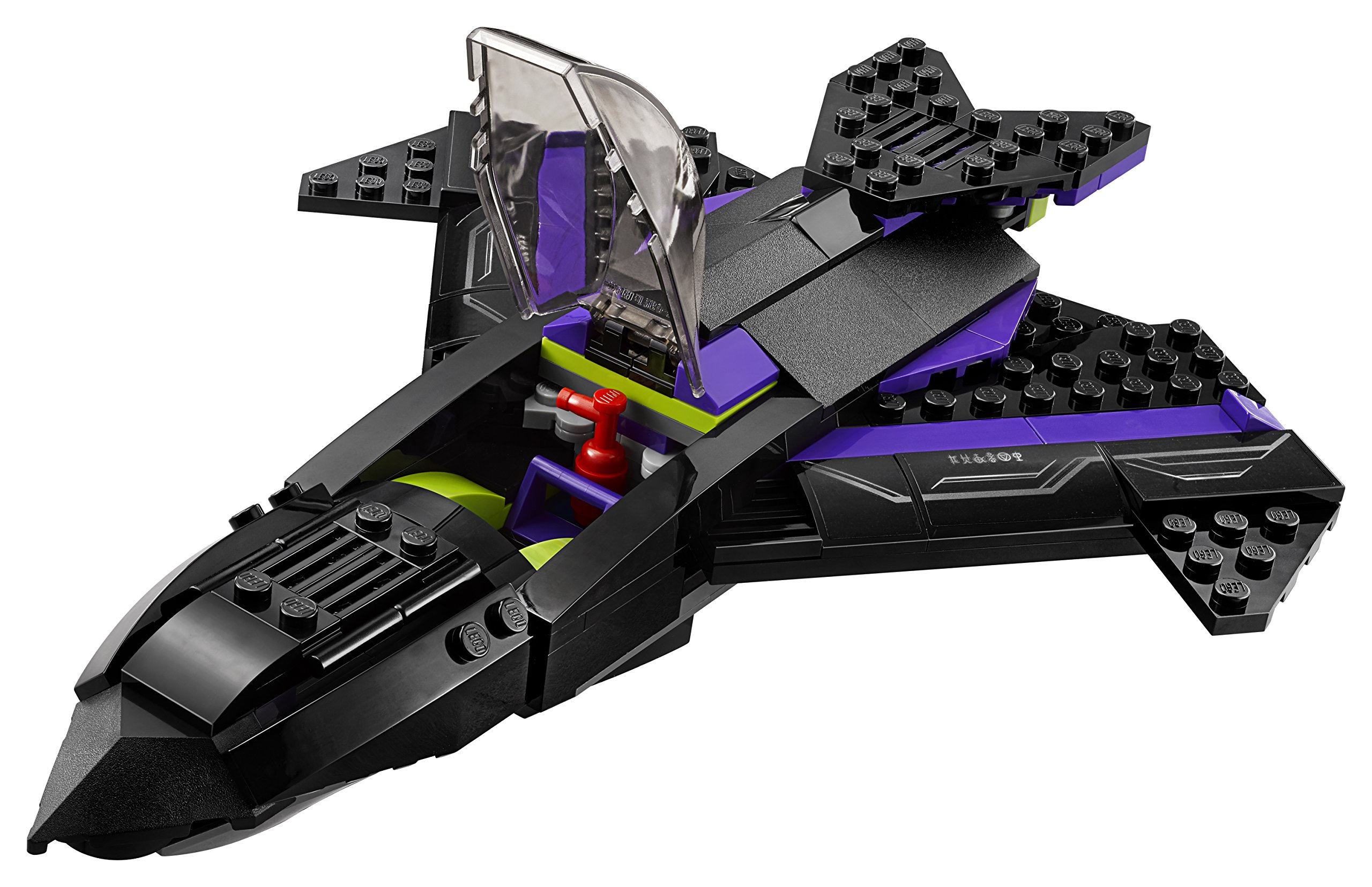 LEGO Marvel Super Heroes Black Panther Pursuit 76047 Building Toy Set for Kids - Superhero Action Figure Playset with Black Panther & Captain America Minifigures - Perfect for Marvel Fans & Collectors | Great Gift for Birthday & Christmas