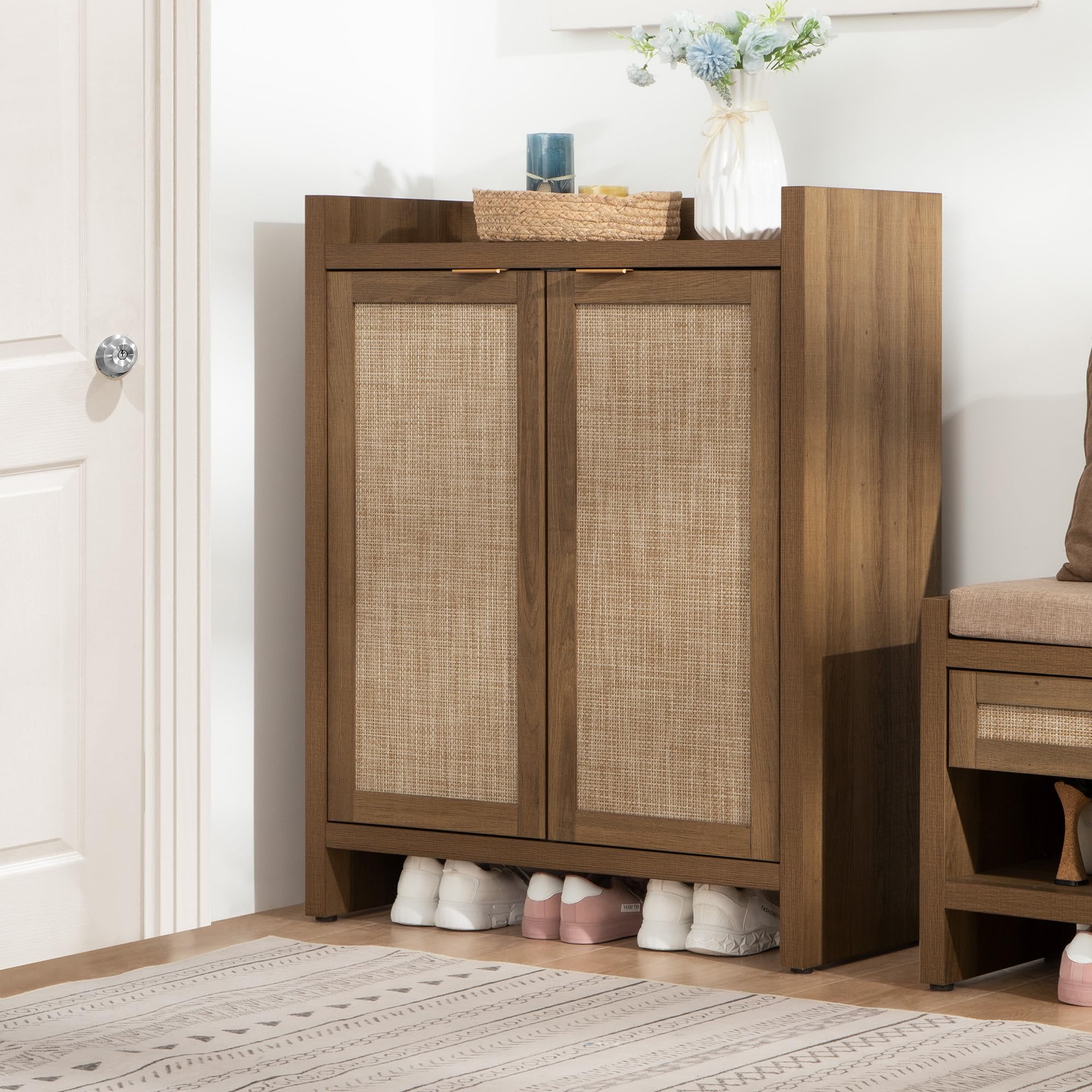 SICOTAS 24-Pair Shoe Storage Cabinet - 41