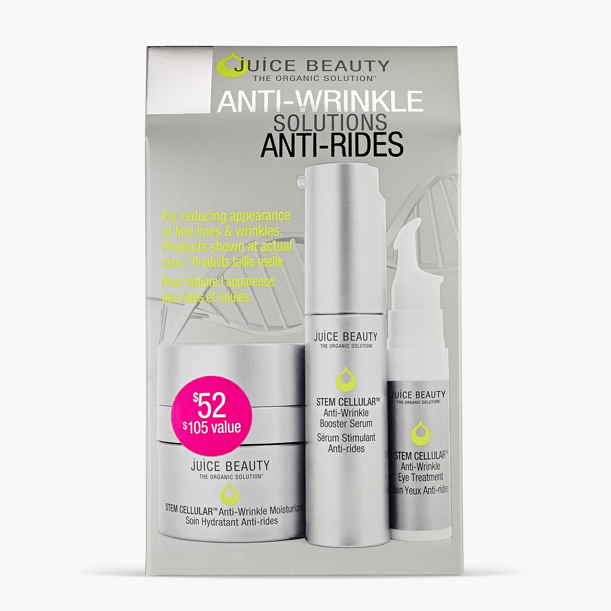 Anti-Aging Wrinkle Reduction Kit - Retinol & Hyaluronic Acid Skincare Set for Face & Neck - Perfect for Nighttime Routine & Daily Moisturizing