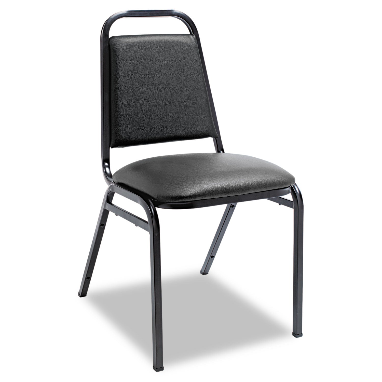 Alera® Padded Steel Stacking Chair - Heavy Duty 250 lb Capacity, 18.5