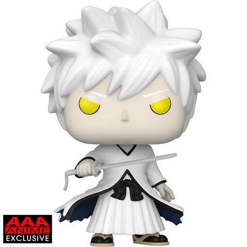 Bleach White Ichigo Kurosaki Funko Pop! Vinyl Figure #1739 - AAA Anime Exclusive Collectible for Anime Fans & Gift for Bleach Lovers - Perfect for Display, Collection, and Cosplay Inspiration