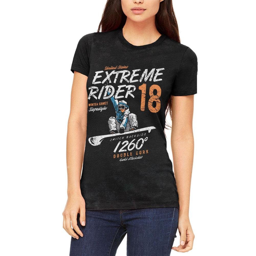 Winter Games Snowboarding Extreme Rider USA Juniors Soft T-Shirt - Perfect for Outdoor Adventures & Casual Wear