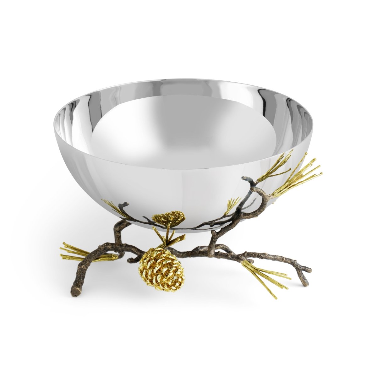 Handmade Pine Cone Serving Bowl - Natural Wood Fruit & Nut Bowl for Rustic Home Decor - Perfect for Thanksgiving, Christmas & Holiday Tablescapes
