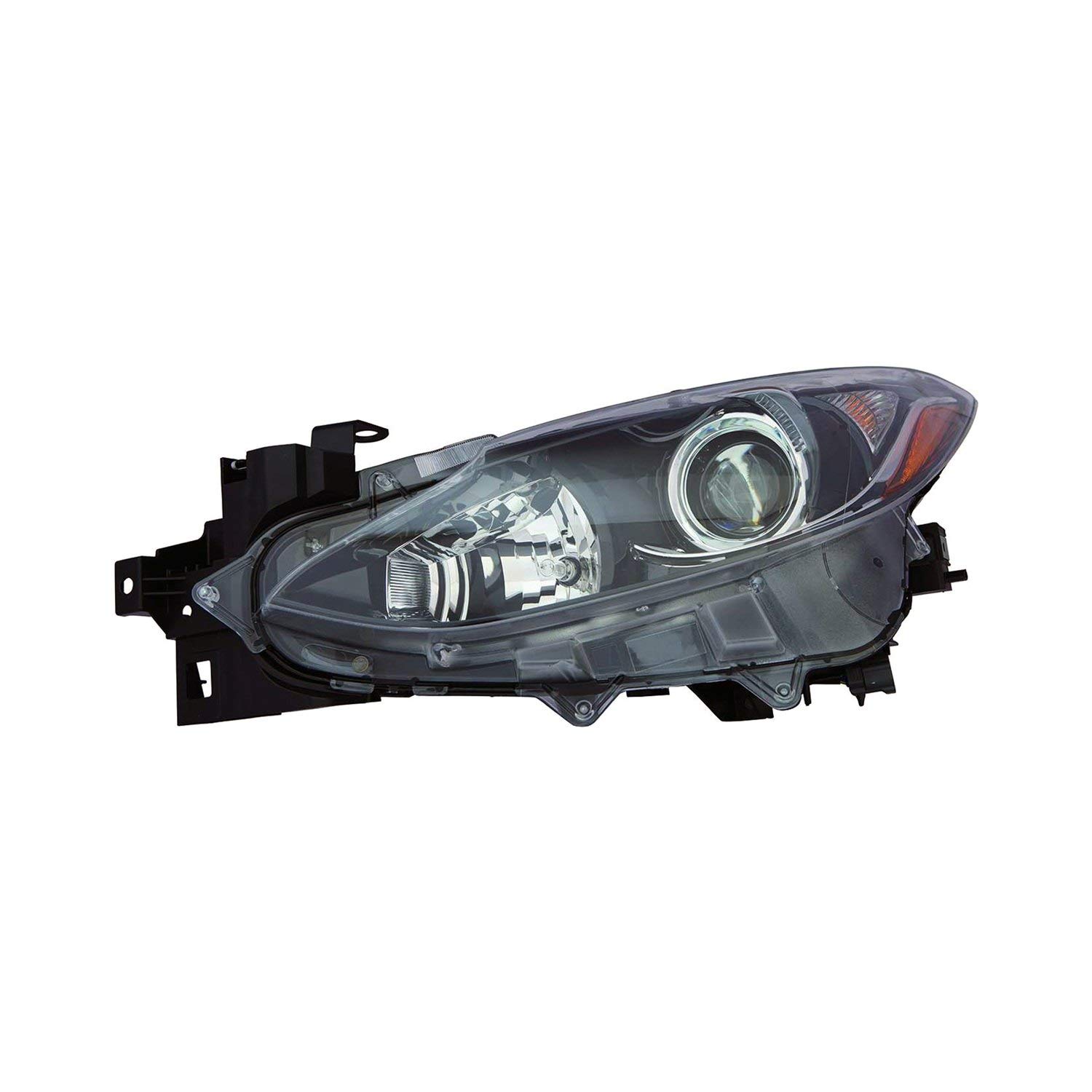OE Replacement Headlight Assembly for Mazda 3 2014-2016 - Compatible with Left/Right Side (Partslink MA2502144) - Perfect for Night Driving & Foggy Conditions