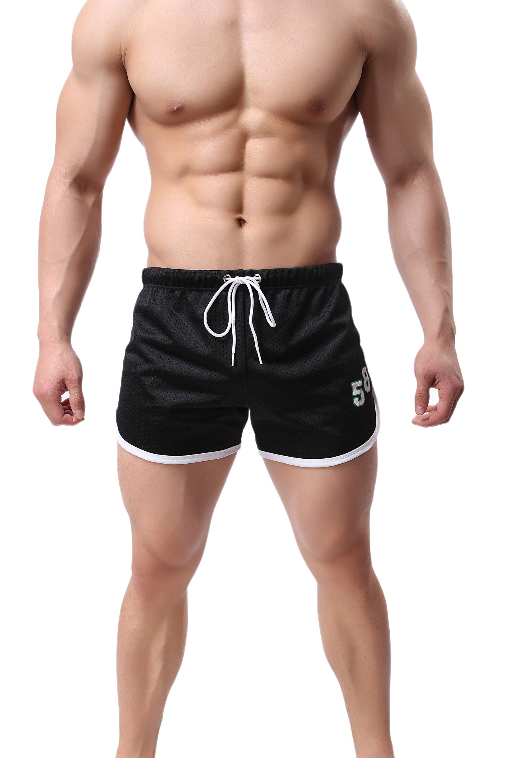 Naturemore Men's 3 Inch Quick Dry Running Shorts - Breathable Mesh Athletic Shorts for Jogging, Gym Workouts & Marathon Training - Perfect for Outdoor Sports & Summer Activities