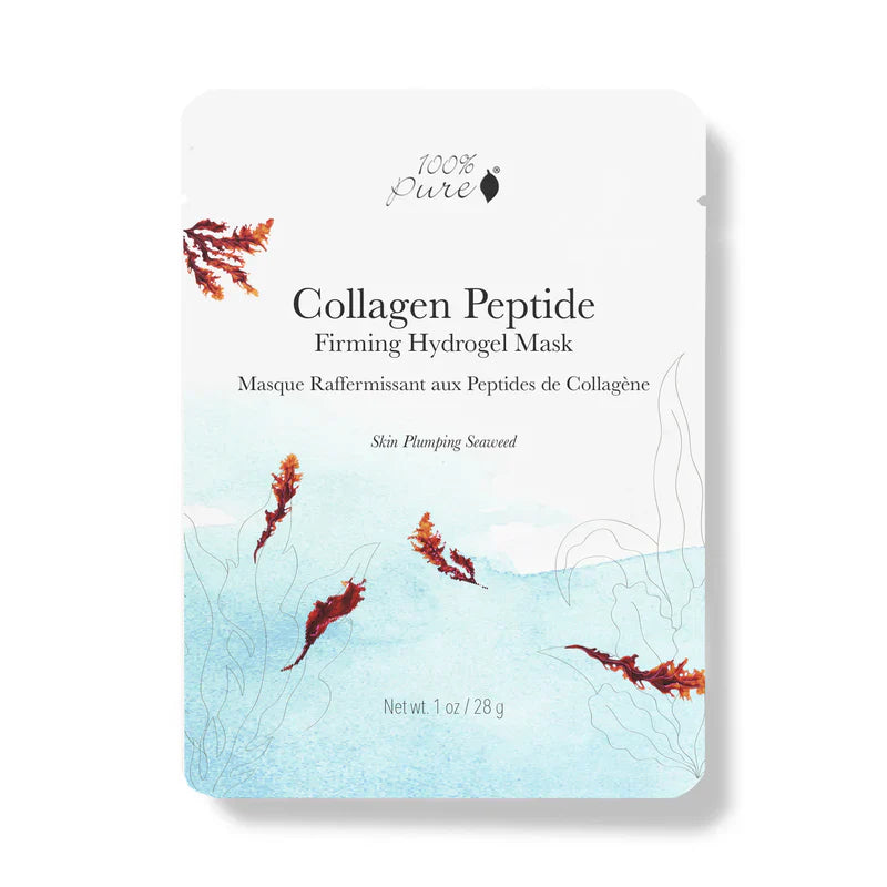 Collagen Peptide Firming Hydrogel Face Mask for Anti-Aging & Wrinkle Reduction - Hydrating & Lifting Treatment for Glowing Skin | Perfect for Night Routine & Spa Days