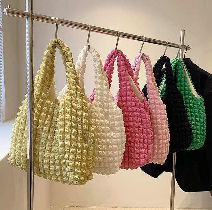 Stylish Bubble Hobo Bags for Women - Soft Cloud Shoulder Tote Bag, Casual Purse & Work Satchel - Perfect for Office, Travel and Everyday Use