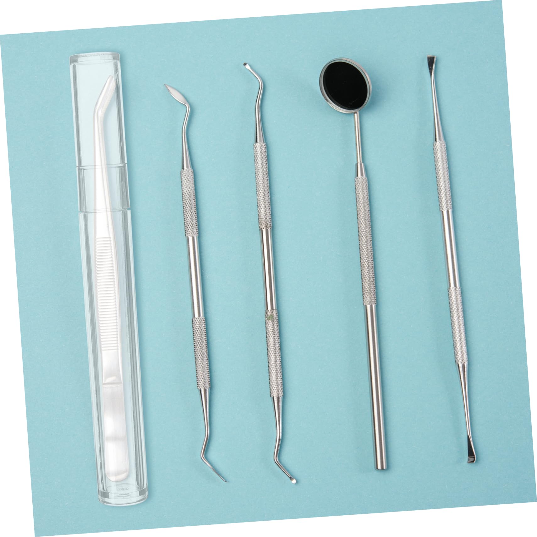 3-Piece Tweezer Set with Organizer Box - Eyelash, Lash, Nail & Manicure Tool Storage Case - Durable Plastic Tweezer Holder for Salon, Home & Travel Use