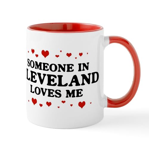 White/Red Inside - Loves Me In Cleveland Mug