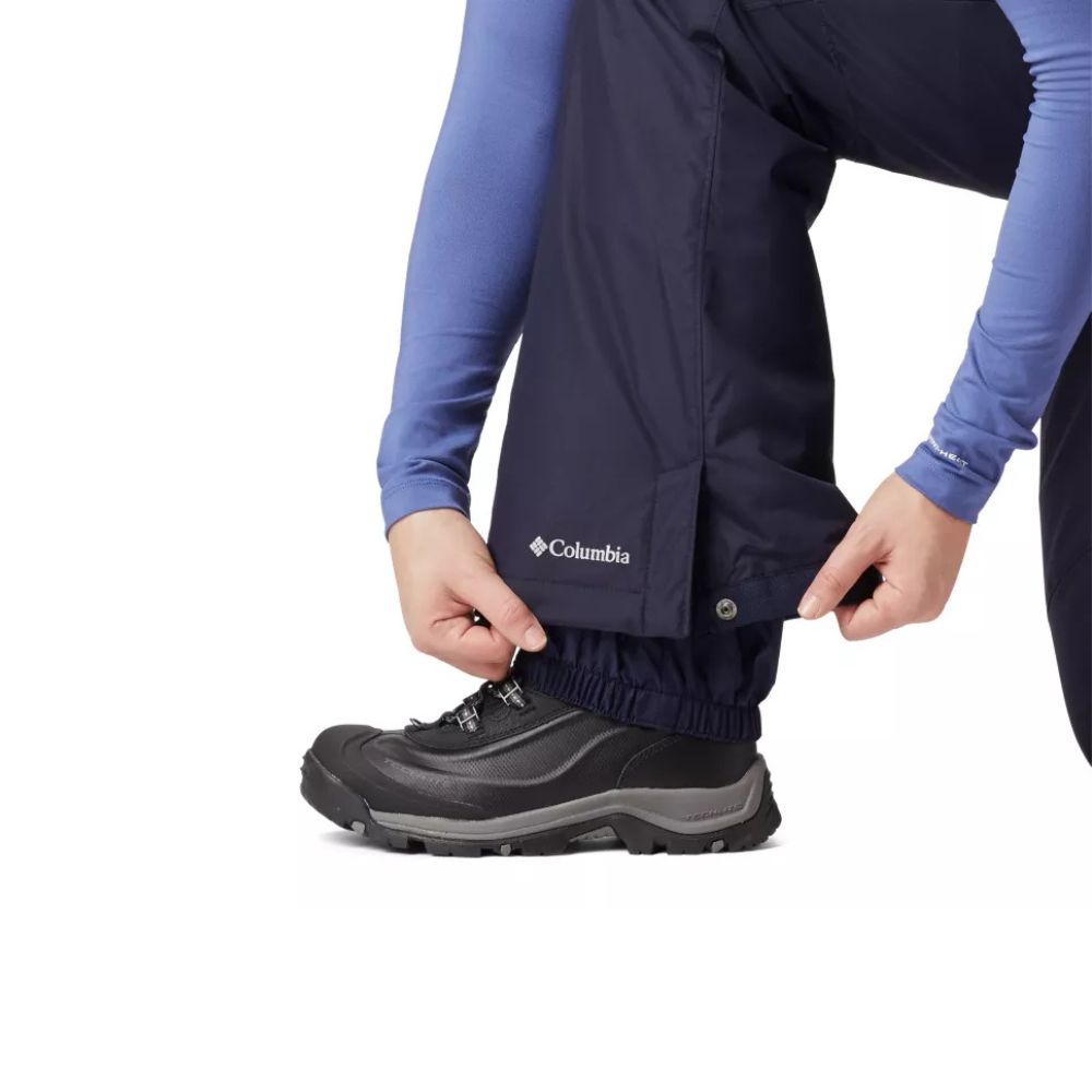 Columbia Women's Bugaboo Omni-Heat Ski Pants - Waterproof Insulated Snow Pants for Cold Weather, Dark Nocturnal - Perfect for Skiing, Snowboarding & Winter Outdoor Activities