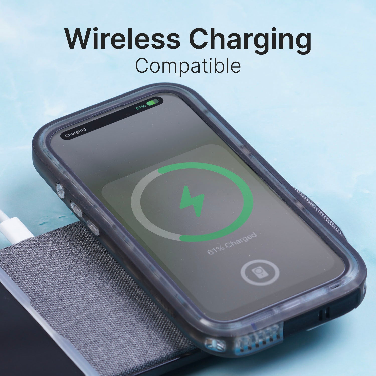 iPhone 16 Pro Max Waterproof Case - Shockproof, Dustproof Full-Body Protection for Swimming, Beach & Outdoor Activities
