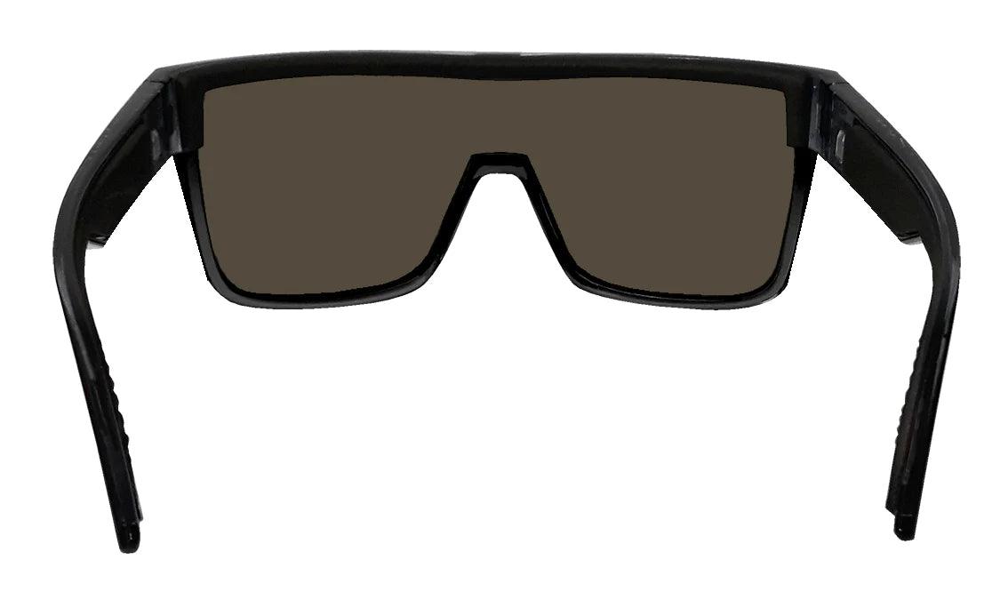BUZZ Bomb Safety Red Mirror Crystal Z87 ANSI Certified Safety Glasses - Perfect for Construction, Woodworking & DIY Projects