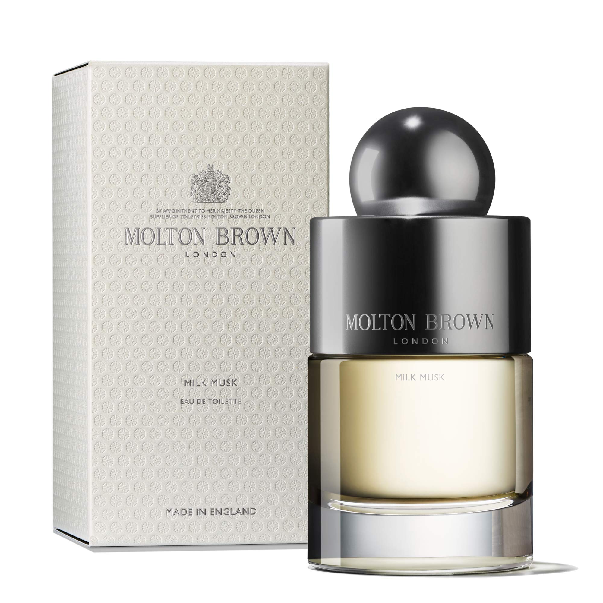 Molton Brown Milk Musk Eau De Toilette for Women & Men - 100ml Fresh Floral Scent, Long-Lasting Perfume - Perfect for Daily Wear, Date Nights & Special Occasions
